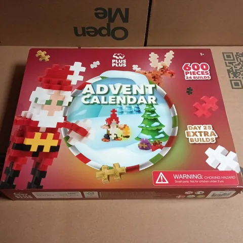 PLUS-PLUS ADVENT CALENDAR – 600 PIECES
