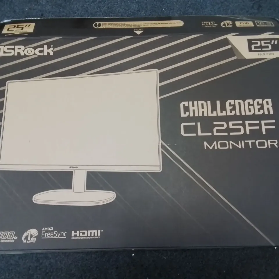 CYBERPOWER ARG8 EURUS 500GB SSD DESKTOP COMPUTER WITH 25" MONITOR, KEYBOARD, MOUSE, HEADSET AND ACCESSORIES 