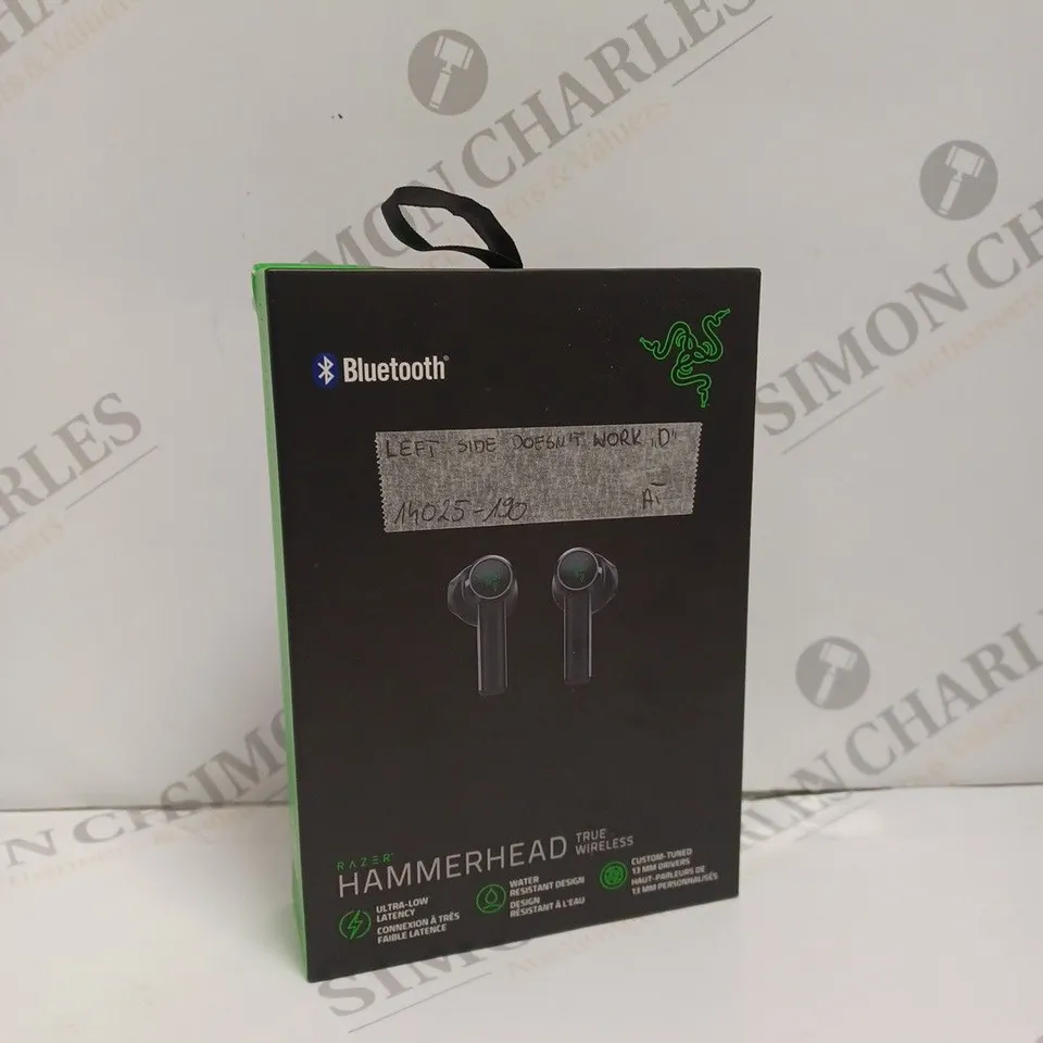 BOXED RAZER HAMMERHEAD TRUE WIRELESS EARBUDS