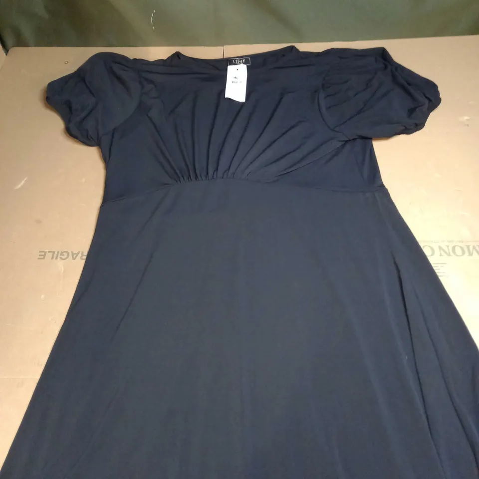 LIPSY LONDON CURVE BLACK UNDERBUST DRESS SIZE 18