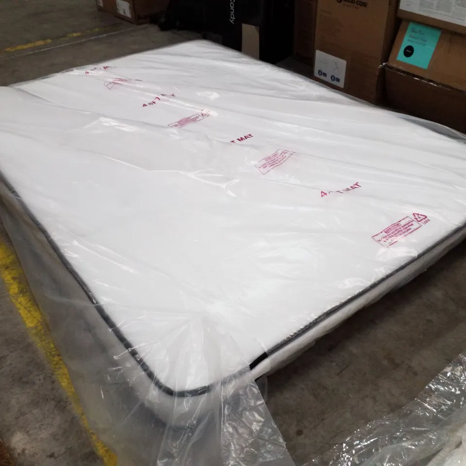 QUALITY BAGGED AUBRIANA VICE 4'6" OPEN COIL MATTRESS 
