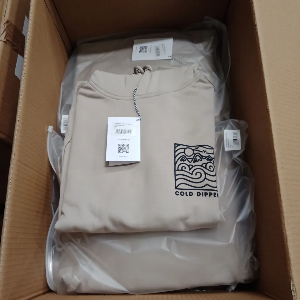 BRAND NEW BRASS MONKEY LADIES HOODIES - APPROXIMATELY 8X // CLAY // BMAW24LH03 // SIZE: M