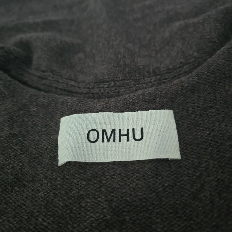 OMHU Hoodie / Hooded Jumper – Dark Grey
