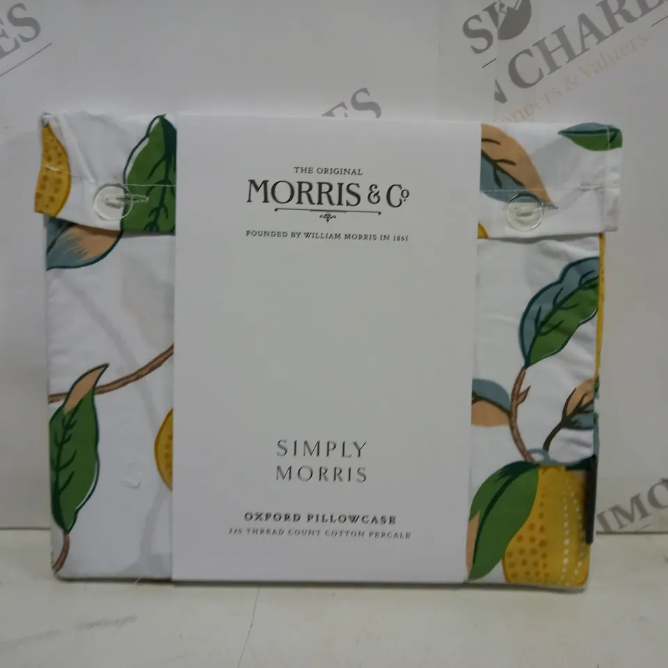 MORRIS & CO LEMON TREE OXFORD PILLOWCASE