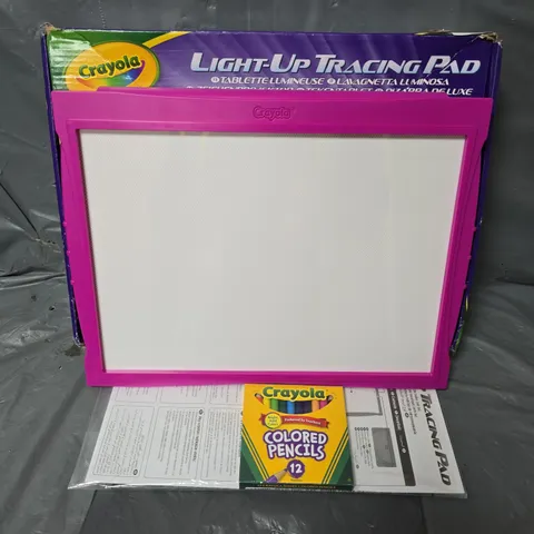 BOXED CRAYOLA LIGHT-UP TRACING PAD 
