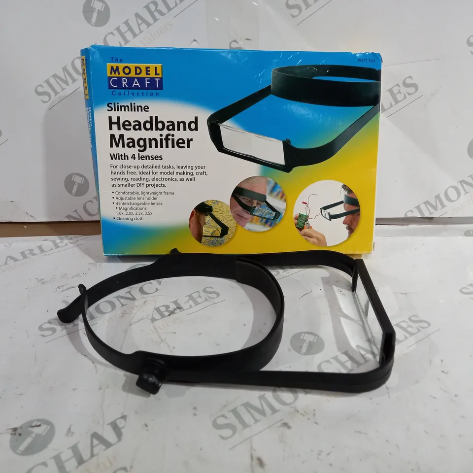 MODEL CRAFT SLIMLINE HEADBAND MAGNIFIER