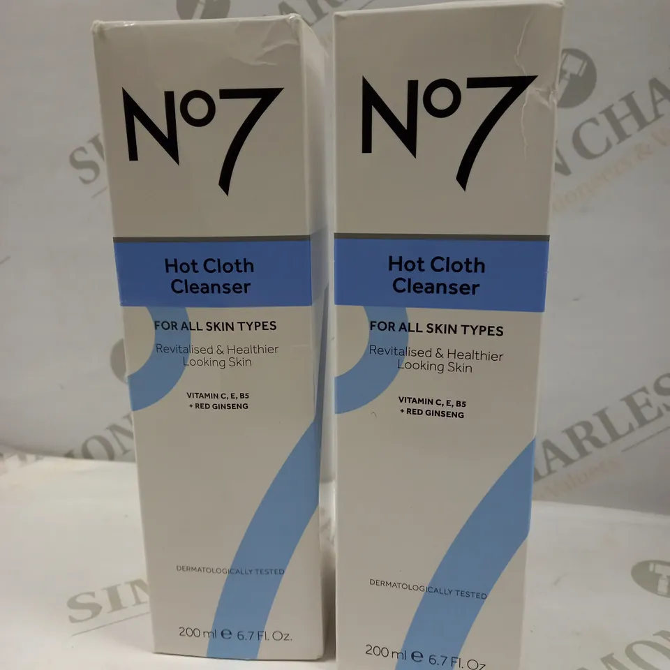 NO. 7 HOT CLOTH CLEANSER 200ml x2