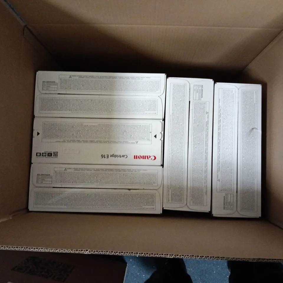 LARGE QUANTITY OF ASSORTED ITEMS TO INCLUDE CANON E16 PRINTER CARTRIDGES - COLLECTION ONLY 