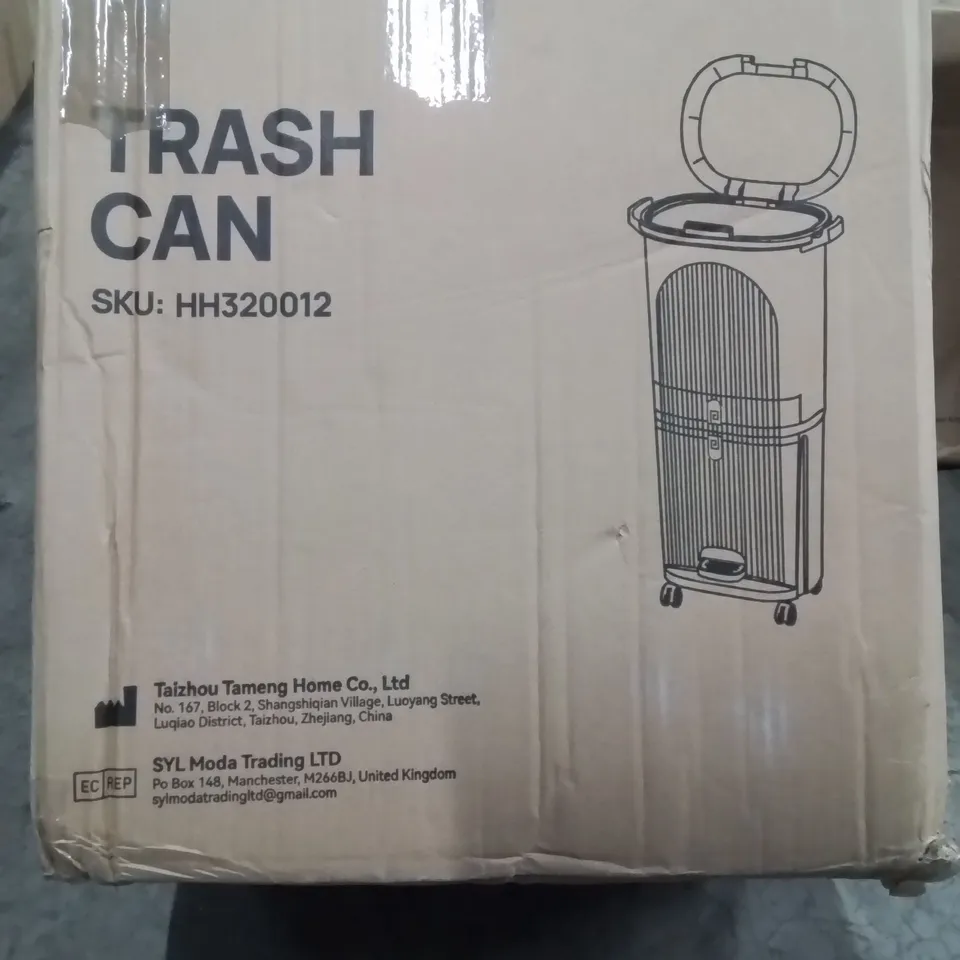 BOXED LIFE IDEAS TRASH CAN 