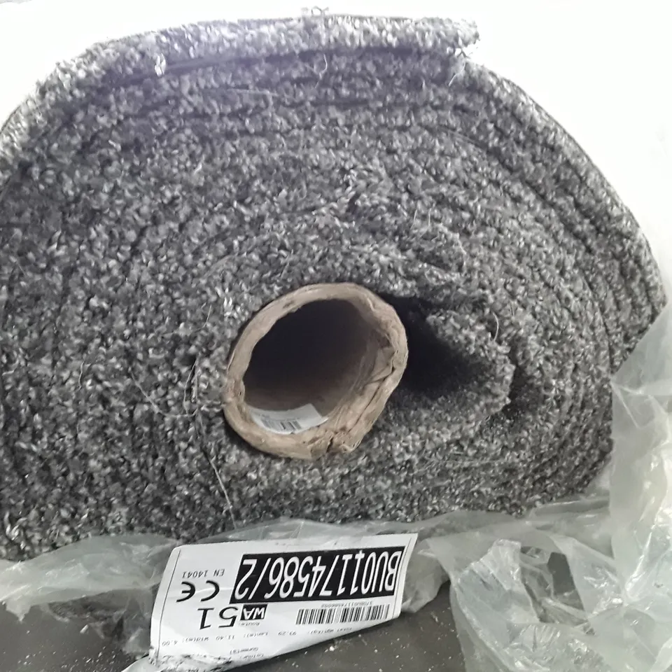 ROLL OF QUALITY BURSA 946 GUNMETAL CARPET APPROXIMATELY 11.4×4M