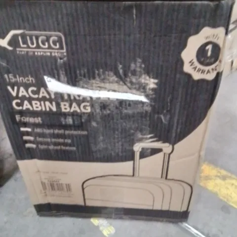 BOXED LUGG 15INCH VACAY TRAVEL CABIN BAG FOREST