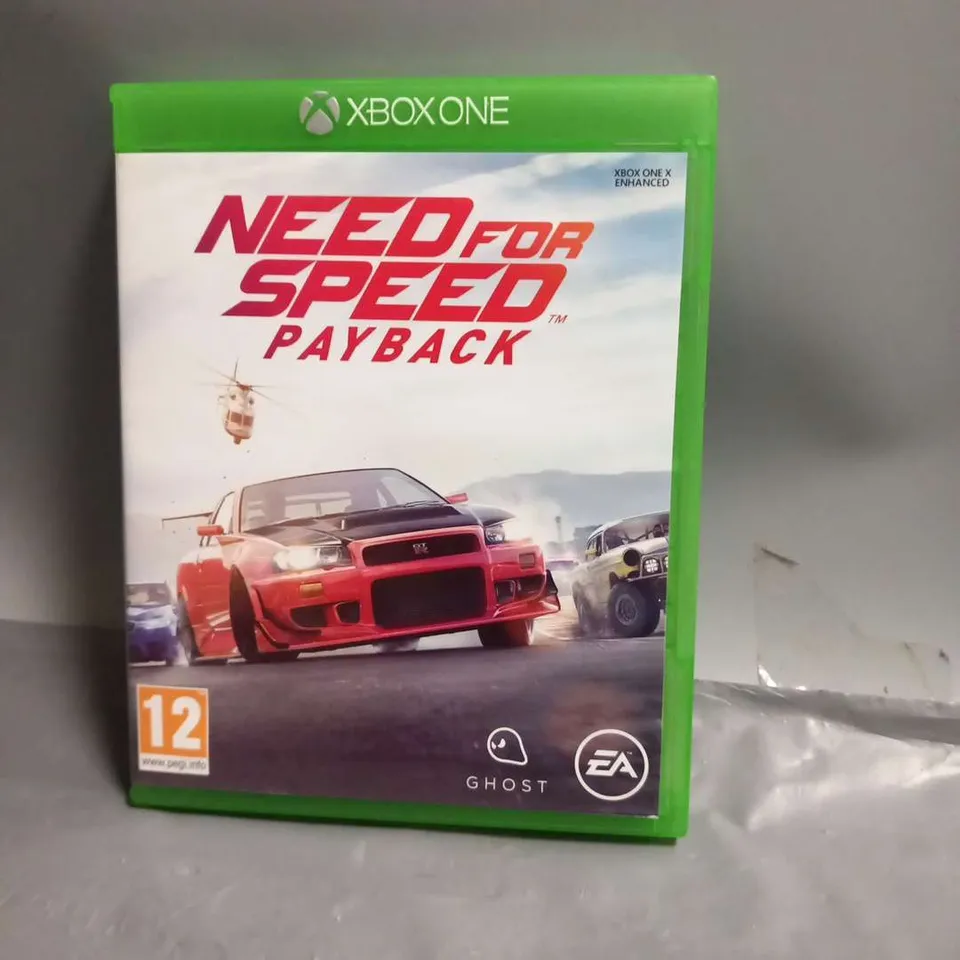 XBOX ONE NEED FOR SPEED PAYBACK