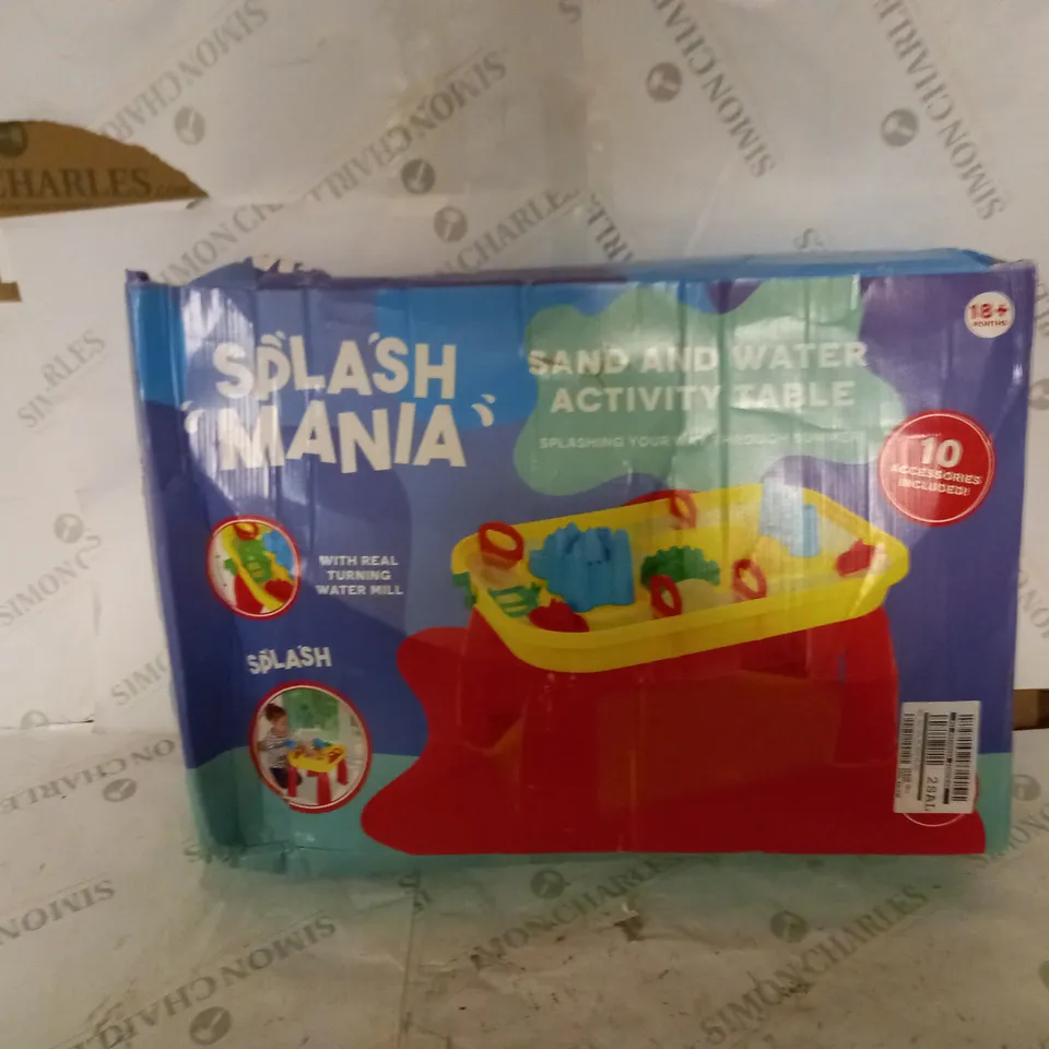 SUNSHINE FUN CLUB SAND & WATER TABLE  RRP £29.99