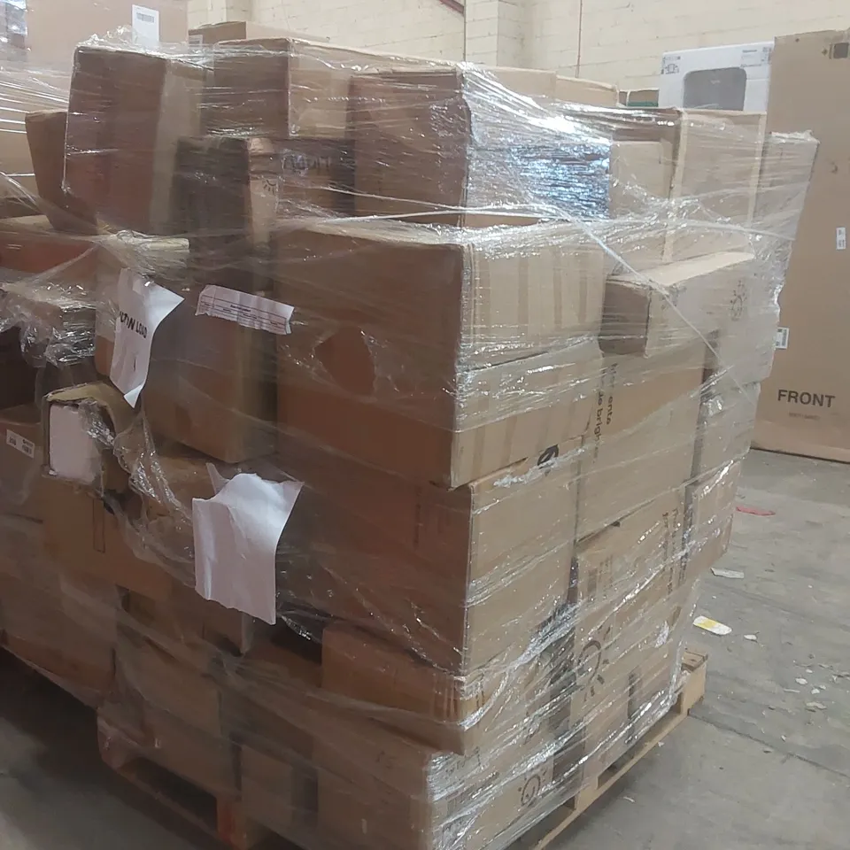 PALLET CONTAINING A VERY LARGE QUANTITY OF ASSORTED DESIGNER LIGHTING PRODUCTS