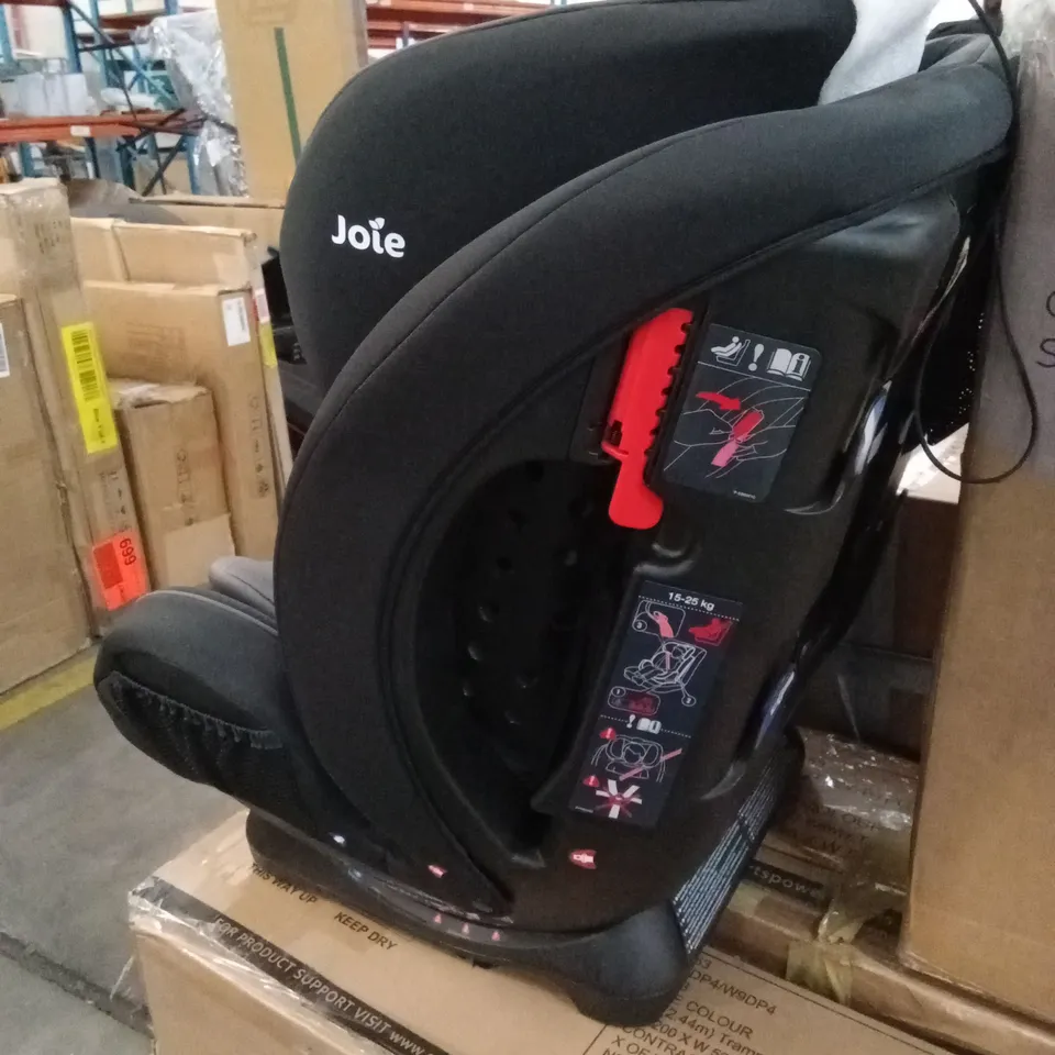 BOXED JOIE STAGES CAR SEAT, FOR AGES 0-2