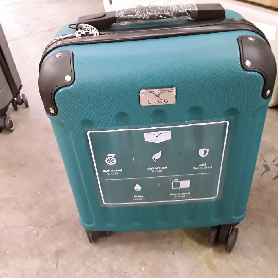 UNBOXED KEPLIN LUGG SMALL SIZE TRAVEL LUGGAGE WITH WHEELS GREEN COLOUR