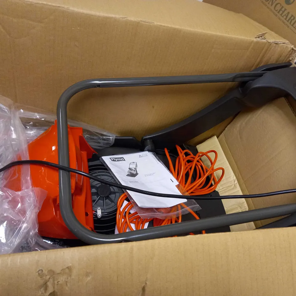 FLYMO GLIDER COMPACT 330AX ELECTRIC HOVER COLLECT LAWNMOWER - INCOMPLETE
