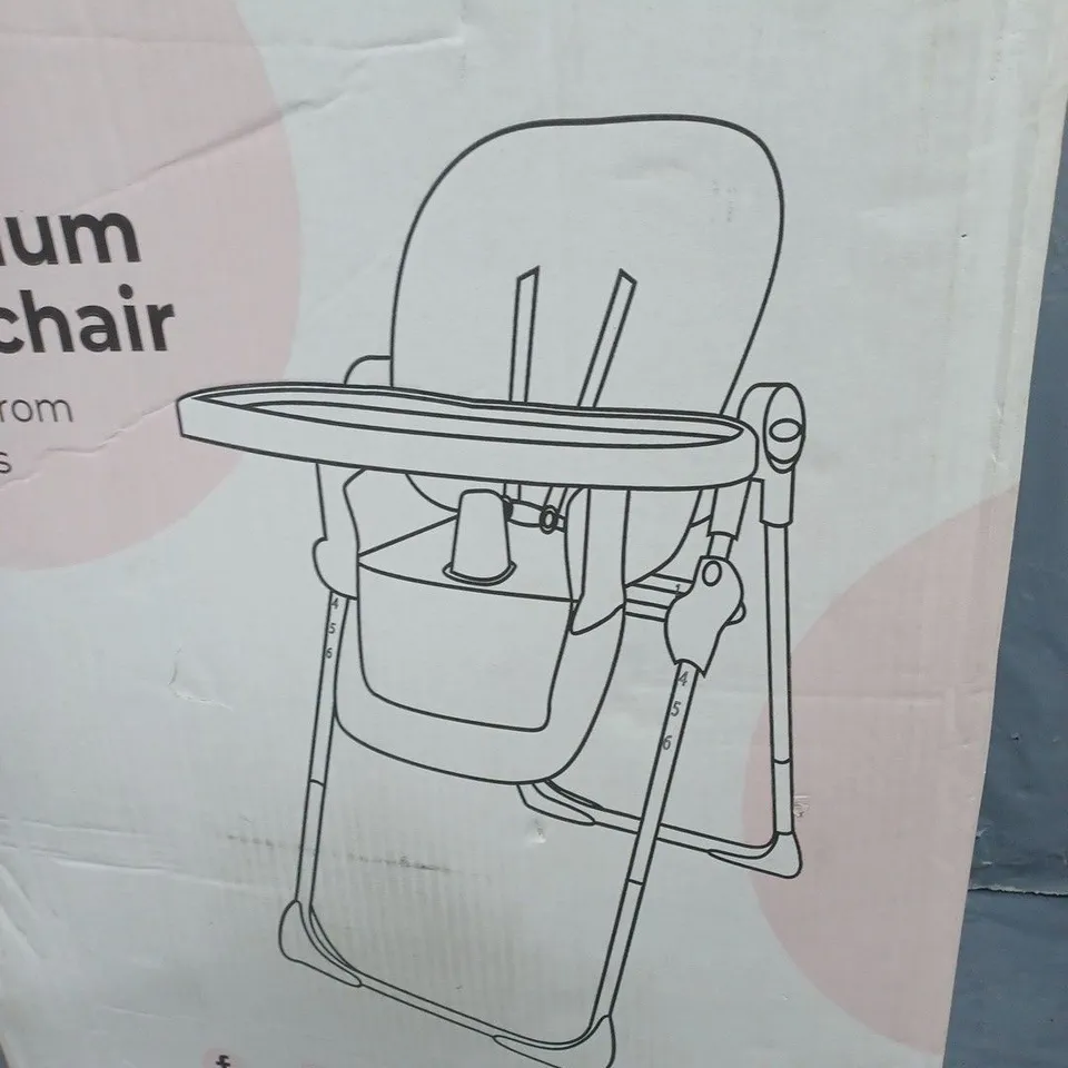 BOXED MBHC8 SAMANTHA FAIERS SAFARI PREMIUM HIGHCHAIR RRP £69.99