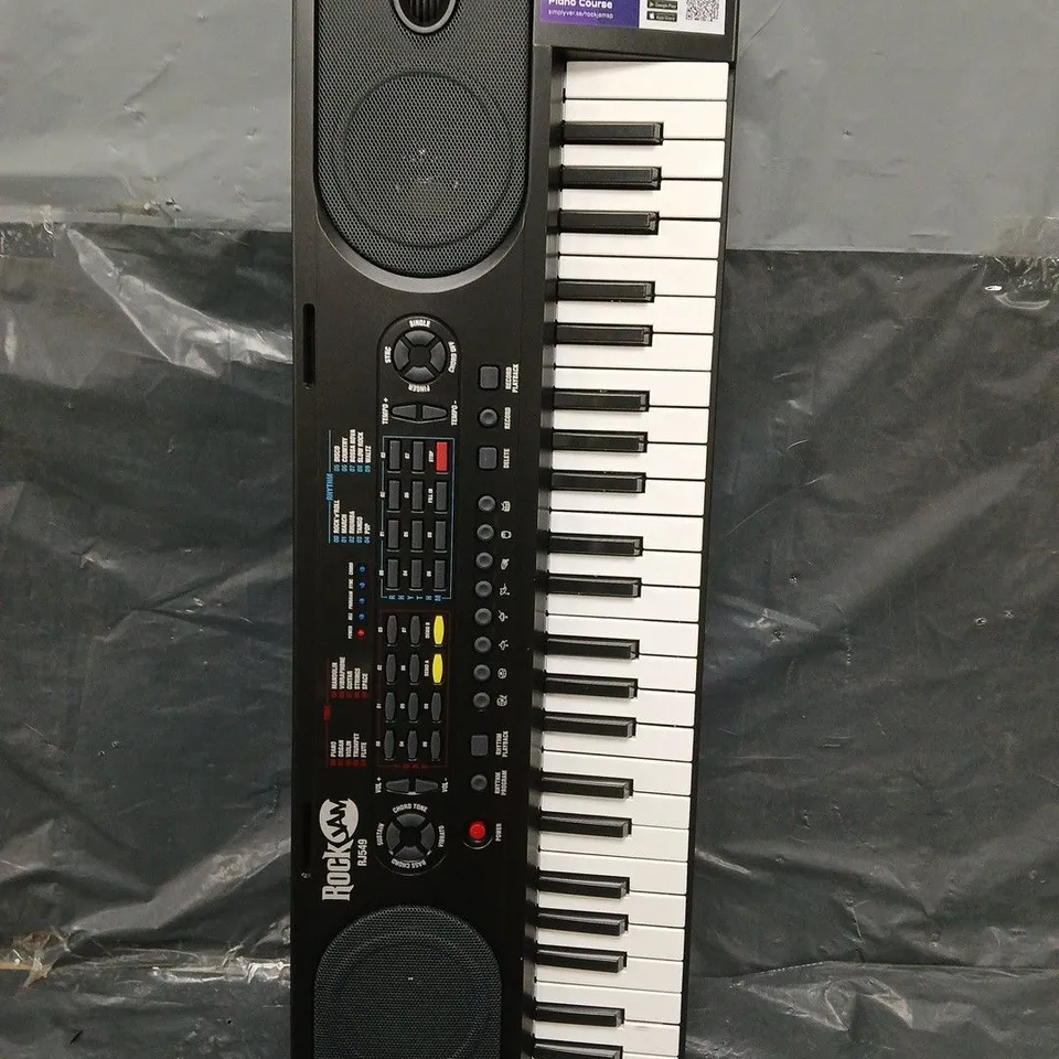 BOXED RJ549 ROCKJAM 49 KEY PORTABLE KEYBOARD RRP £49.99