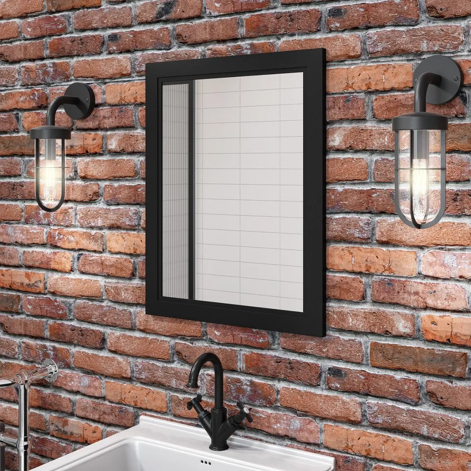 CAMDEN 550MM MATTE BLACK MIRROR
