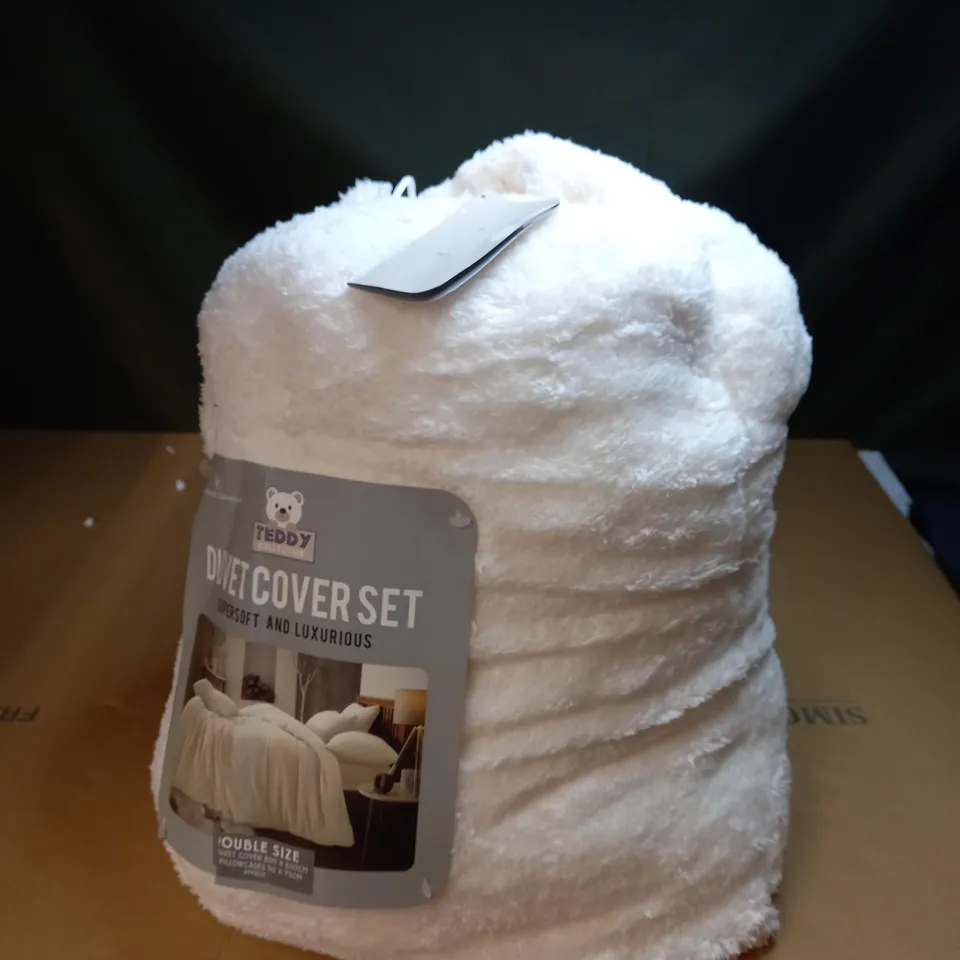 GAVEND CAVAILIA TEDDY COLLECTION DUVET COVER SET - DOUBLE