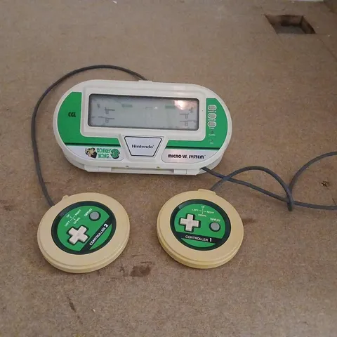 NINTENDO DONKEY KONG 3 MICRO VS SYSTEM WITH 2 CONTROLLERS
