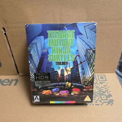 TEENAGE MUTANT NINJA TURTLES TRILOGY – 4K ULTRA HD HDR BLU-RAY BOX SET