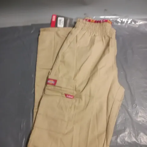 DICKIES WORKWEAR TROUSERS TAN SIZE EXTRA SMALL