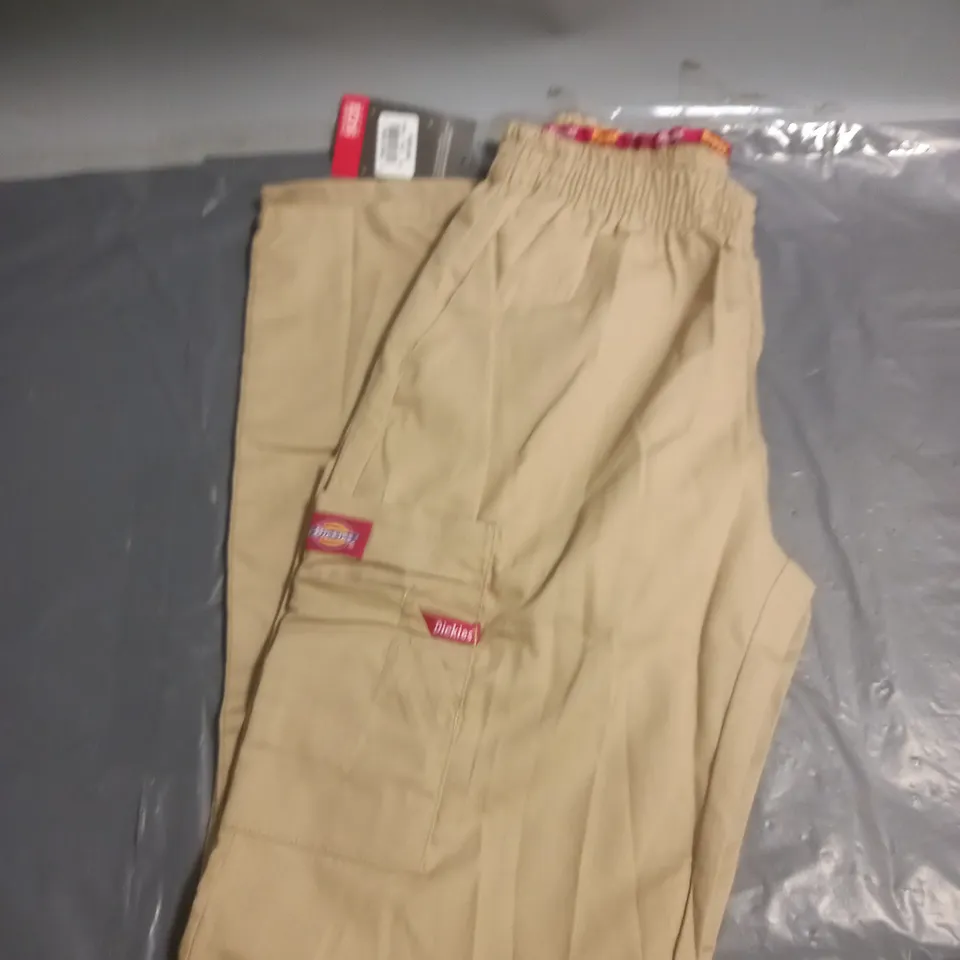 DICKIES WORKWEAR TROUSERS TAN SIZE EXTRA SMALL