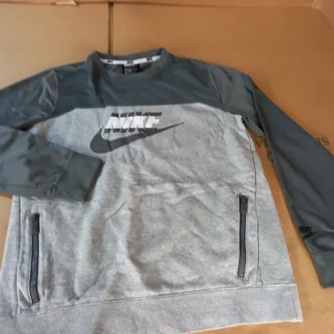 NIKE GREY JUMPER - L
