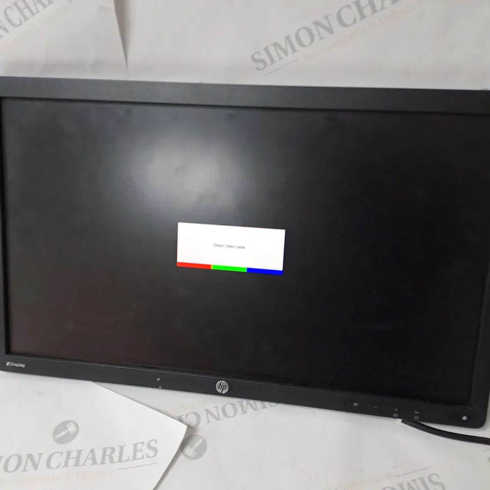 HP 22" MONITOR MODEL Z22I IPS DISPLAY SERIAL #CNC446093S