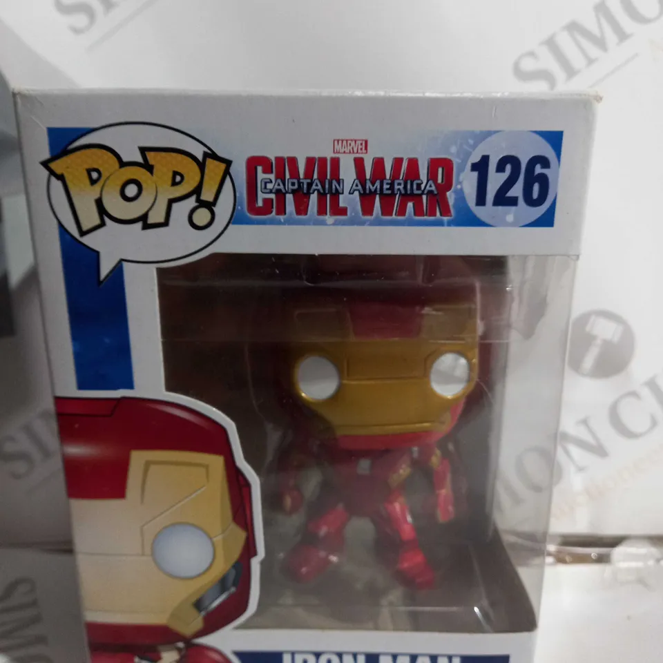 FUNKO POP! CIVIL WAR CAPTAIN AMERICA IRON MAN