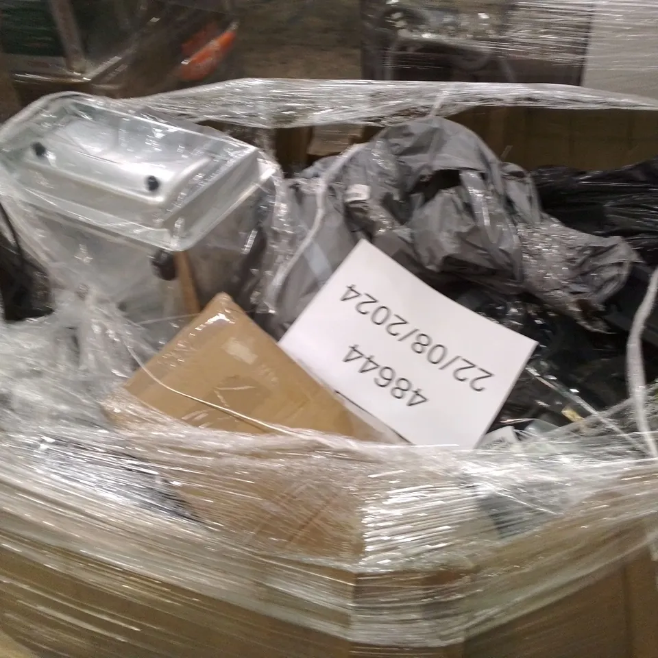 PALLET OF APPROXIMATELY 16 UNPROCESSED RAW RETURN HOUSEHOLD AND ELECTRICAL GOODS TO INCLUDE;