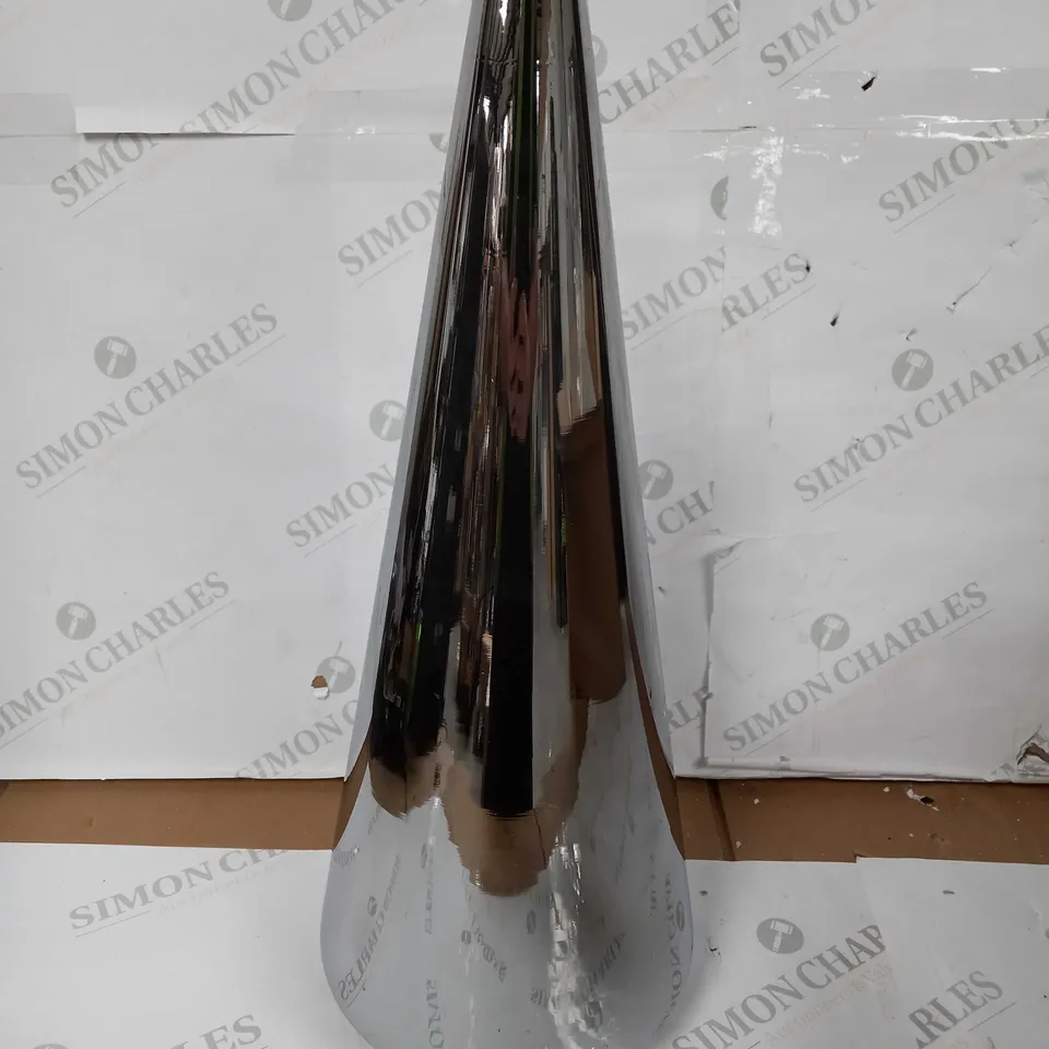 KELLY HOPPEN EXTRA LARGE INDOOR OUTDOOR PRELIT GLASS DECOR - CONE