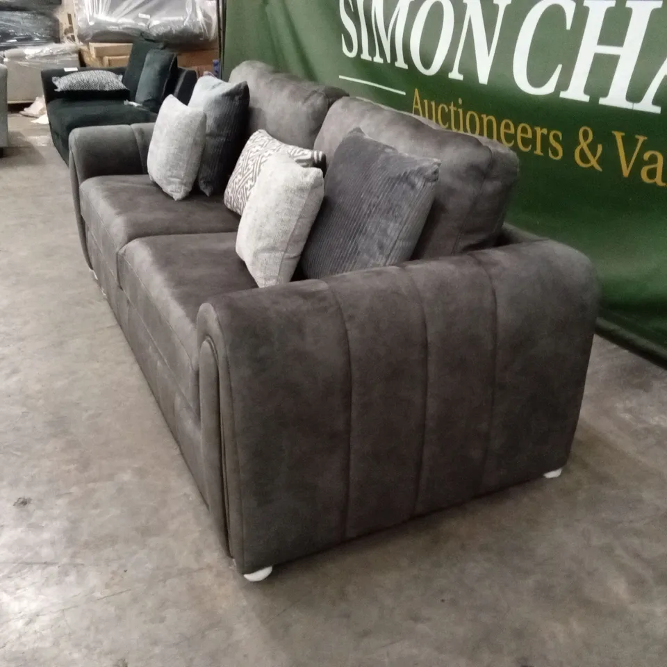 AMARA 3 SEATER SOFA - CHARCOAL RRP £1249