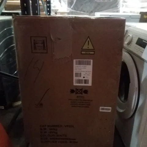 BOXED SWAN 8KG LOAD, 1400 SPIN FREESTANDING WASHING MACHINE - WHITE