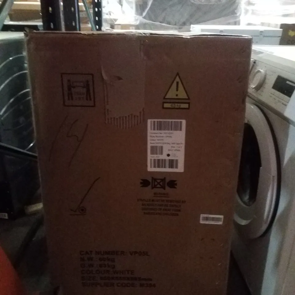 BOXED SWAN 8KG LOAD, 1400 SPIN FREESTANDING WASHING MACHINE - WHITE