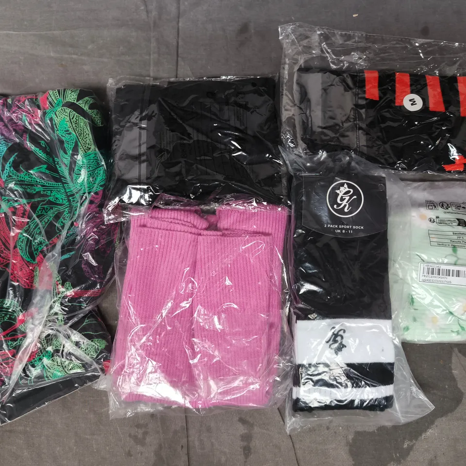 APPROXIMATELY 20 ASSORTED CLOTHING AND FASHION PRODUCTS IN VARIOUS STYLES AND SIZES - COLLECTION ONLY