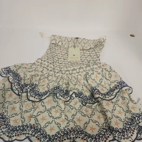 NOBODY'S CHILD X ELIZABETH SCARLETT MINI DRESS β BLUE (UK6)
