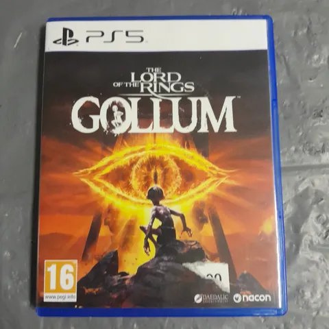 LORD OF THE RINGS GOLLUM FOR PS5