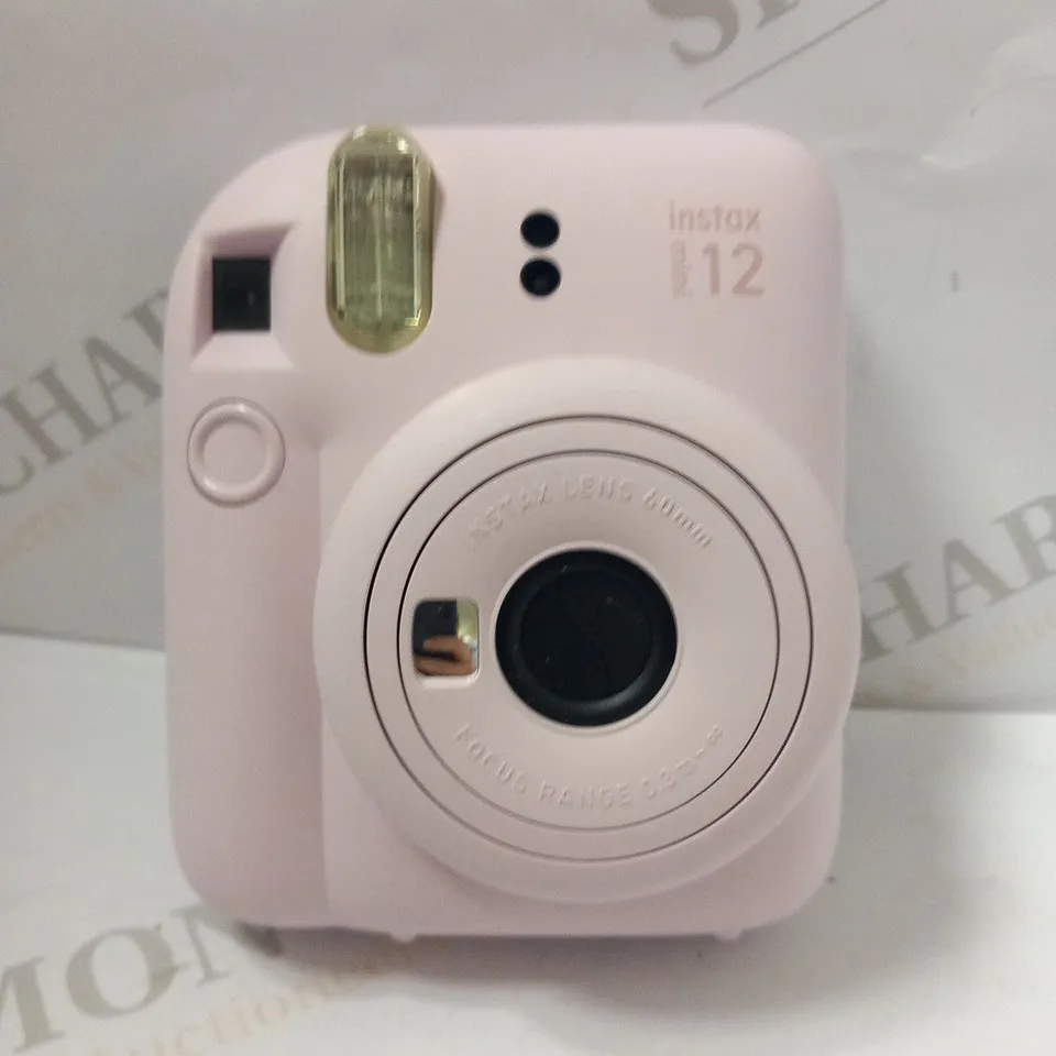 BOXED FUJIFILM INSTAX MINI 12 INSTANT CAMERA