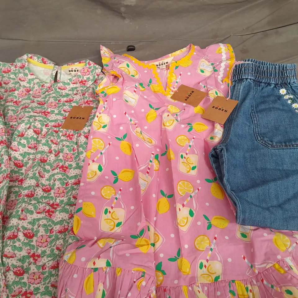 3 ASSORTED BODEN KIDS CLOTHING IN SIZES 7-8 YEARS, 8-9 YEARS