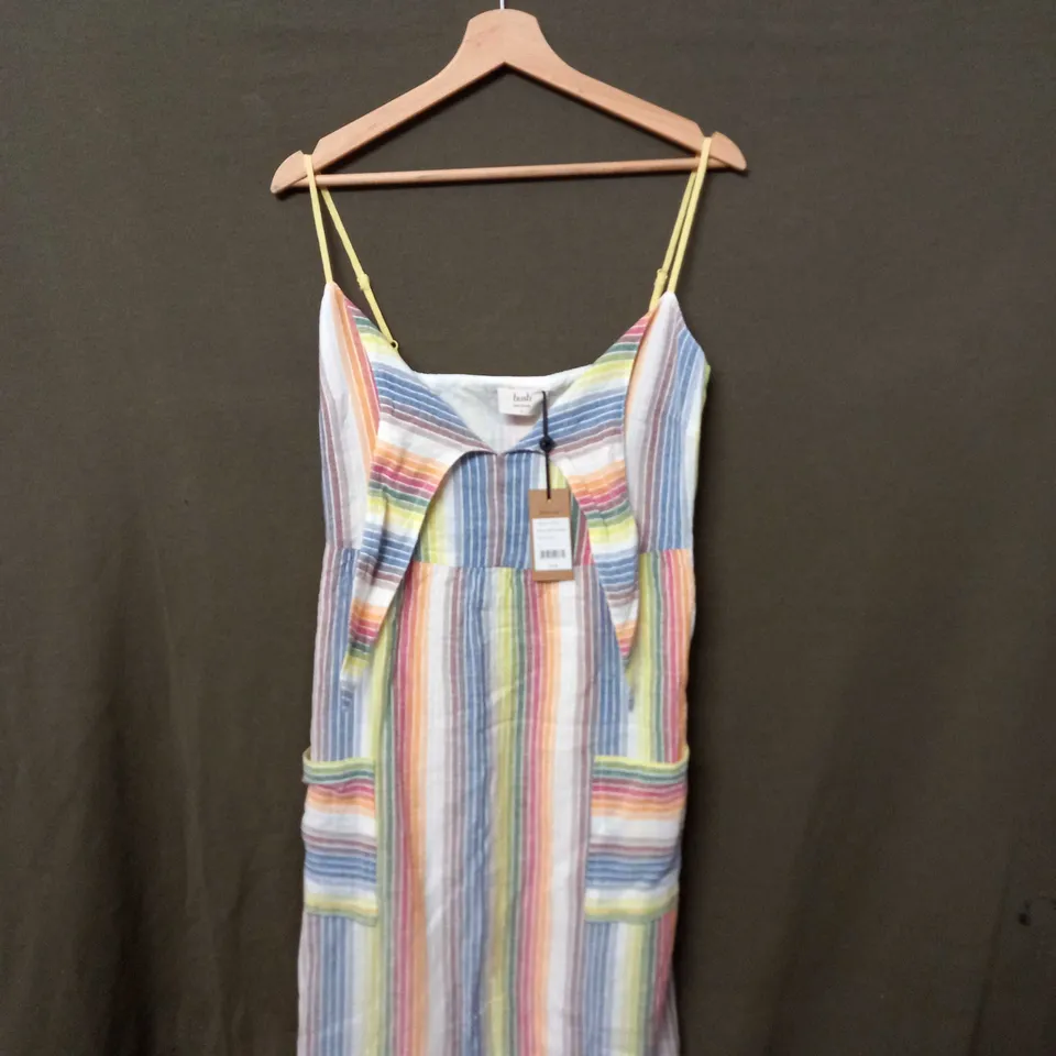 HUSH ROSATO MULTI STRIPE SUNDRESS - SIZE 6