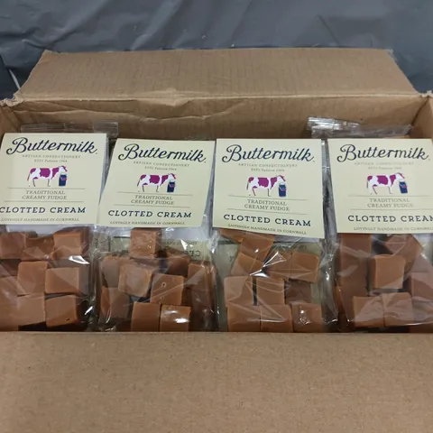 16 PACKETS OF BUTTERMILK CLOTTED CREAM FUDGE