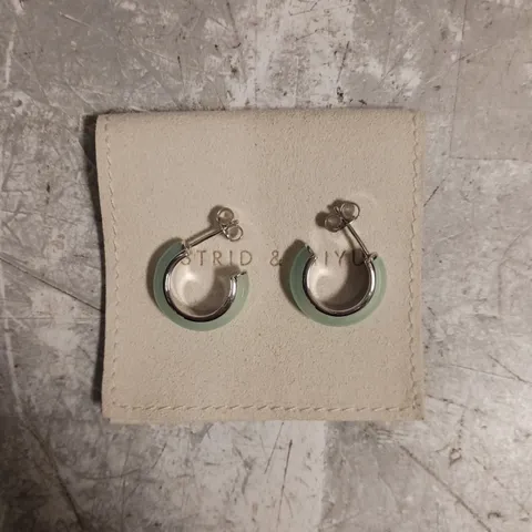 ASTRID & MIYU HORSESHOE DROP EARRINGS 