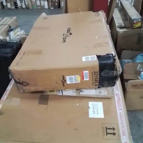 PALLET OF ASSORTED FURNITURE AND PARTS TO INCLUDE; 