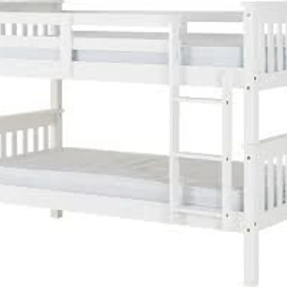 BOXED NEPTUNE 3' BUNK BED - WHITE (3 BOXES)