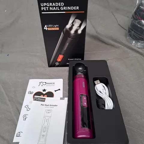 IREDON UPGRADED PET NAIL GRINDER