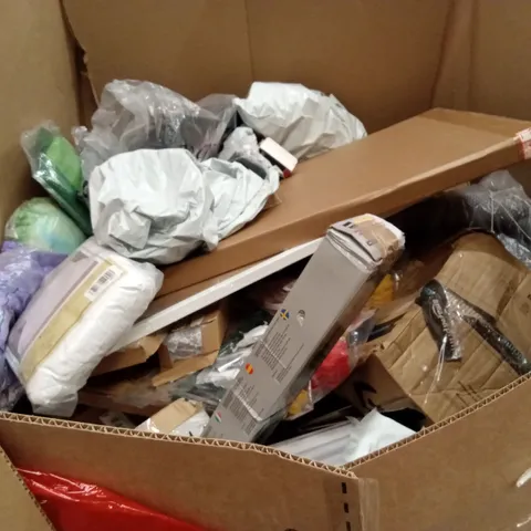 PALLET OF ASSORTED HOUSEHOLD GOODS AND PRODUCTS TO INCLUDE;ROLLER BLINDS,SOLAR PANEL, PHOTO FRAME