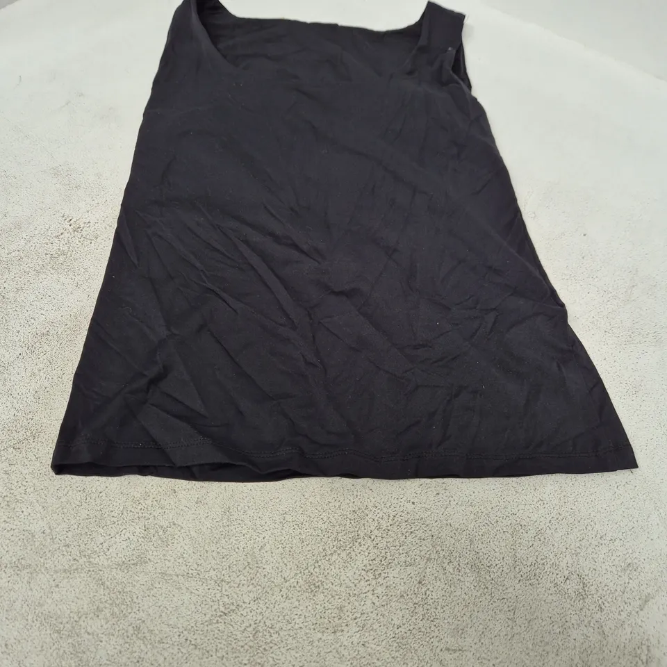 ZARA WOMEN’S BLACK VEST, UK SIZE L